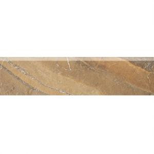 Daltile Ayers Rock Bronzed Beacon 3 in. x 13 in. Glazed Porcelain Bullnose Floor and Wall Tile-AY03S43E91P1 203719433