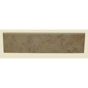 Daltile Brixton Sand 3 in. x 12 in. Glazed Ceramic Surface Bullnose Wall Tile-BX02S43C91P1 202621780
