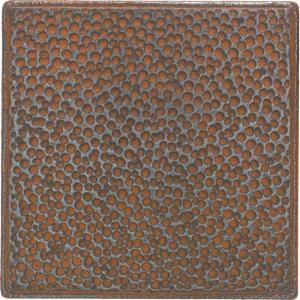 Daltile Castle Metals 4-1/4 in. x 4-1/4 in. Wrought Iron Metal Hammered Insert Wall Tile-CM0244DECOB1P 202044735
