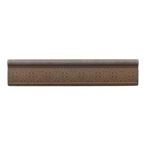 Daltile Castle Metals Wrought Iron 2-1/2 in. x 12 in. Metal Clover Ogee Wall Tile-CM02212OGEEA1P 202648451