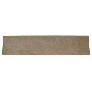Daltile Concrete Connection Boulevard Beige 3 in. x 13 in. Porcelain Bullnose Floor and Wall Tile-CN90S43E91P1 202624021