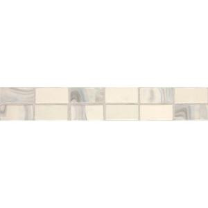 Daltile Fashion Accents Noce Swirl 2 in. x 12 in. Ceramic Decorative Accent Wall Tile-F001212DECO1P 203719479