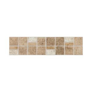 Daltile Fidenza Universal 3 in. x 12 in. Glazed Porcelain Accent Floor and Wall Tile-FD10312DECO1P 202668320