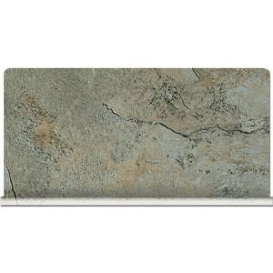 Daltile Franciscan Slate Coastal Azul 6 in. x 12 in. Glazed Porcelain Cove Base Floor and Wall Tile-FS97S36C9TB1P2 203719498