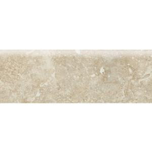 Daltile Heathland White Rock 2 in. x 6 in. Glazed Ceramic Bullnose Wall Tile-HL01A42001P2 203719503
