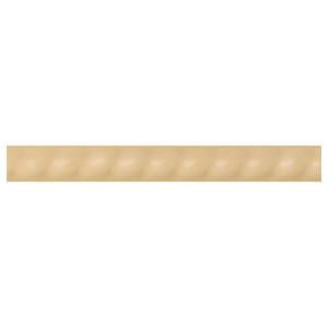 Daltile Liners Luminary Gold 1 in. x 6 in. Ceramic Rope Liner Trim Wall Tile-014216ROPEN1P2 202645380