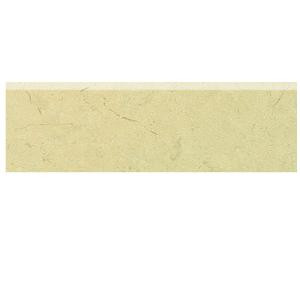 Daltile Marissa Crema Marfil 3 in. x 10 in. Ceramic Bullnose Wall Tile-MA04S4310CC1P2 203213559