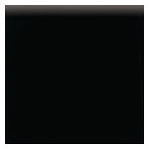 Daltile Matte Black 6 in. x 6 in. Ceramic Bullnose Wall Tile-K711S46691P1 202627635