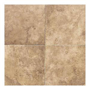 Daltile Salerno Marrone Chiaro 12 in. x 12 in. Glazed Ceramic Floor and Wall Tile (11 sq. ft. / case)-SL8312121P2 202646504