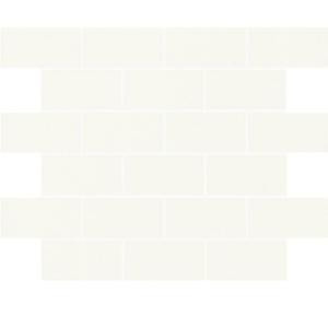 Daltile Semi-Gloss Almond 12 in. x 12 in. x 8 mm Ceramic Mesh-Mounted Mosaic Tile-013524BWHD1P2 203213515