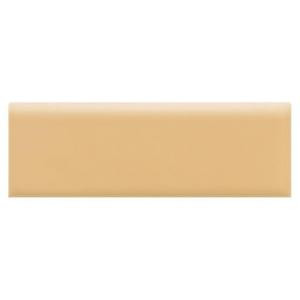 Daltile Semi-Gloss Luminary Gold 2 in. x 6 in. Ceramic Bullnose Wall Tile-0142S42691P1 202629845