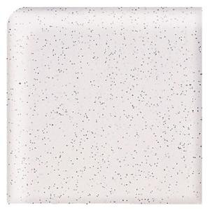 Daltile Semi-Gloss Pepper White 4-1/4 in. x 4-1/4 in. Ceramic Bullnose Corner Wall Tile-0147SCRL44491P2 202625054