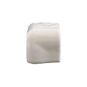 Daltile Semi-Gloss White 2 in. x 2 in. Ceramic Counter Corner Trim Wall Tile-0100AN8262CC1P2 100144349