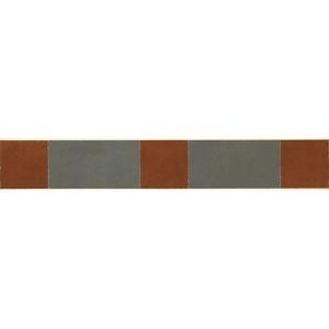 Daltile Veranda Multicolor 3-1/4 in. x 20 in. Deco G Porcelain Border Floor and Wall Tile-P516320DECOG1P 202653524