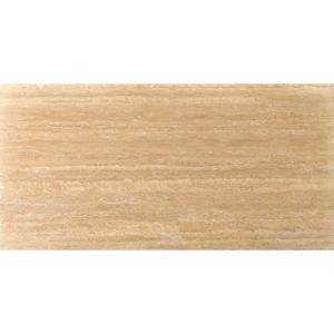 Emser Trav Dore Select Plank Filled and Honed 6 in. x 24 in. Travertine Floor or Wall Tile-879351 204765761