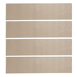 Jeffrey Court Aluminum 4 in. x 16 in. Glass Wall Tile (10.56 sq. ft. / case)-99696 204659947