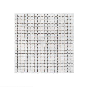 Jeffrey Court Butterfly Kisses 10-7/8 in. x 10-7/8 in. x 8 mm Marble Mosaic Tile-99298 207187270