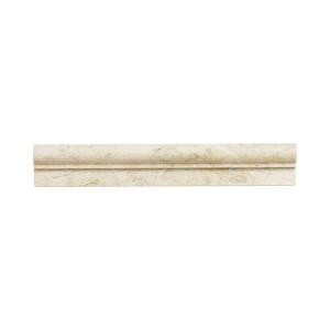 Jeffrey Court Cappuccino Crown 2 in. x 12 in. Marble Wall Tile-99013 202273455