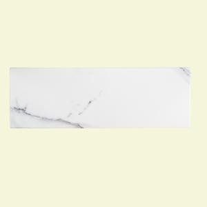 Jeffrey Court Carrara Inkjet 6 in. x 18 in. Ceramic Field Wall Tile (12.75 sq. ft. / case)-96034 207097903