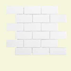 Jeffrey Court Classic Brick 11-5/8 in. x 11-5/8 in. x 6 mm Porcelain Mosaic Tile-96024 207089041