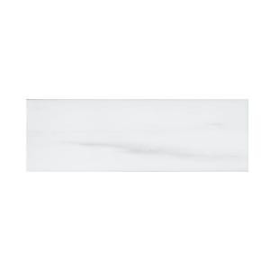 Jeffrey Court Dolomite 4 in. x 12 in. x 10 mm Polished Marble Wall Tile (1-Pack/3-Pieces/1 sq. ft.)-99265 206955397