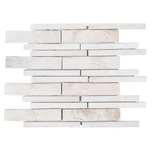 Jeffrey Court Stone Deck Fog 10-7/8 in. x 11-7/8 in. x 10 mm Stone Mosaic Tile-99251 207084015