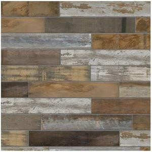 MARAZZI Montagna Wood Vintage Chic 6 in. x 24 in. Porcelain Floor and Wall Tile (14.53 sq. ft. / case)-ULRW624HD1PR 205473903