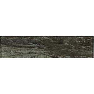 MS International Antico Pewter 4 in. x 12 in. Glass Wall Tile (2 sq. ft. / case)-GL-T-ANTPEW412 300051507
