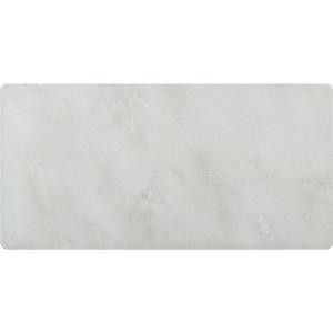 MS International Arabescato Carrara 3 in. x 6 in. Honed/Beveled Marble Floor and Wall Tile (1 sq. ft. / case)-TARACAR36H 206873875