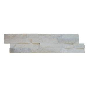 MS International Arctic White Ledger Panel 6 in. x 24 in. Natural Quartzite Wall Tile (10 cases / 60 sq. ft. / pallet)-LPNLQARCWHI624 205960149
