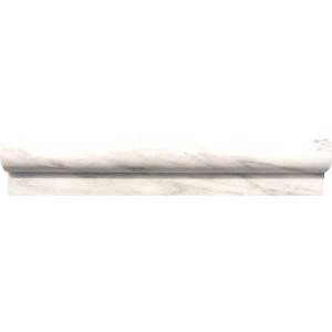 MS International Calacatta Gold 2 in. x 12 in. Rail Molding Polished Marble Wall Tile-SMOT-RAIL-CALAGOLD 203684671