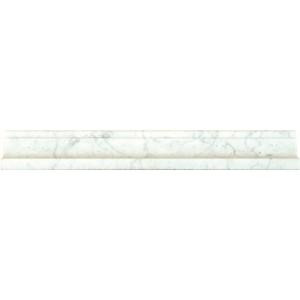 MS International Carrara White 2 in. x 12 in. Polished Marble Cornice Molding Wall Tile-CORNICE-CAR 205762415