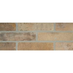 MS International Crema Brick 2-1/3 in. x 10 in. Glazed Porcelain Floor and Wall Tile (5.17 sq. ft. / case)-NHDCREBRI2X10 205853013