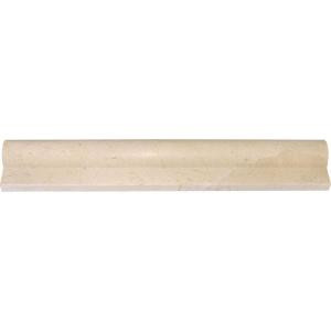 MS International Crema Marfil 2 in. x 12 in. Rail Molding Polished Marble Wall Tile (10 ln. ft. / case)-SMOT-RAIL-CREMP 202508258