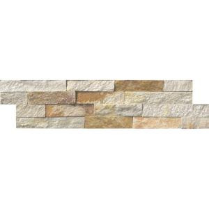 MS International Sparkling Autumn Ledger Panel 6 in. x 24 in. Natural Quartzite Wall Tile (10 cases / 60 sq. ft. / pallet)-LPNLQSPAAUT624 206060413