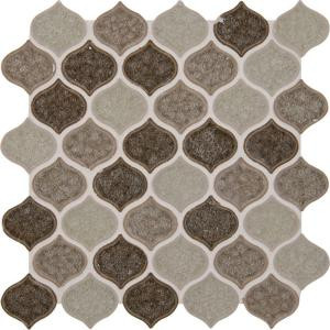 MS International Taza Blend 12 in. x 12 in. x 8 mm Glass Mesh-Mounted Mosaic Tile (10 sq. ft. / case)-GLSGG-TAZA 205308172