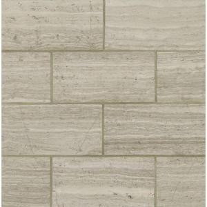 MS International White Oak 12 in. x 24 in. Polished Limestone Floor and Wall Tile (10 sq. ft. / case)-TWHTOAK12240.38P 203163229