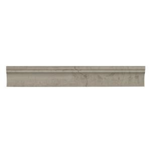 MS International White Oak 2 in. x 12 in. Honed Marble Cornice Molding Wall Tile (10 lin. ft. / case)-CORNICE-WHTOAK 206986628