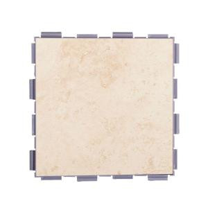 SnapStone Beige 6 in. x 6 in. Porcelain Floor Tile (3 sq. ft. / case)-11-001-01-01 205970886