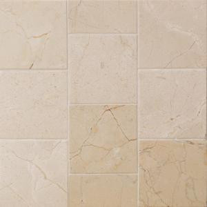 Splashback Tile Brushed Travertine 4 in. x 4 in. Marble Floor and Wall Tile (9-Pieces)-BR4X4WLDTR 207125537