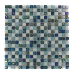 Splashback Tile Capriccio Scafati 12 in. x 12 in. x 8 mm Glass Mosaic Floor and Wall Tile-CAPRICCIO SCAFATI GLASS TILE 204279043