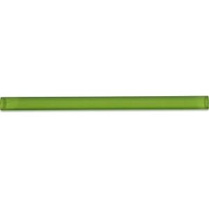 Splashback Tile Fresh Green 3/4 in. x 6 in. Glass Pencil Liner Trim Wall Tile-GPL FRESH GREEN 206347056