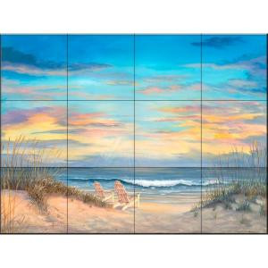 The Tile Mural Store Front Row Seats 17 in. x 12-3/4 in. Ceramic Mural Wall Tile-15-2555-1712-6C 205842890