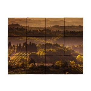 Tile My Style Vineyard1 18 in. x 24 in. Tumbled Marble Tiles (3 sq. ft. /case)-TMS0001M1 203449121