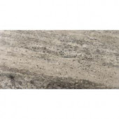 Choice Trav Silver Veincut Plank 12 in. x 24 in. Filled and Honed Travertine Floor Tile (8 sq. ft. / case)-T06TRAVSI1224F 204700355