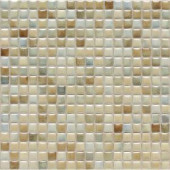 Daltile Fashion Accents Sand 12 in. x 12 in. x 8 mm Porcelain Mosaic Wall Tile-F0095858MS1P 203719367