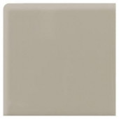 Daltile Modern Dimensions Gloss Architectural Gray 4-1/4 in. x 4-1/4 in. Ceramic Bullnose Wall Tile-0109SCRL44491P1 202625209