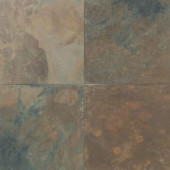 Daltile Natural Stone Collection California Gold 12 in. x 12 in. Slate Floor and Wall Tile (10 sq. ft. / case)-S70012121P 202646829