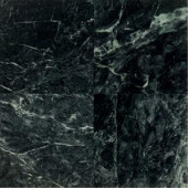 Daltile Natural Stone Collection Empress Green 12 in. x 12 in. Polished Marble Floor and Wall Tile (10 sq. ft. / case)-M74112121L 202646805