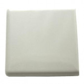 Daltile Semi-Gloss White 2 in. x 2 in. Ceramic Bullnose Outside Corner Wall Tile-0100SN42691P1 100672650